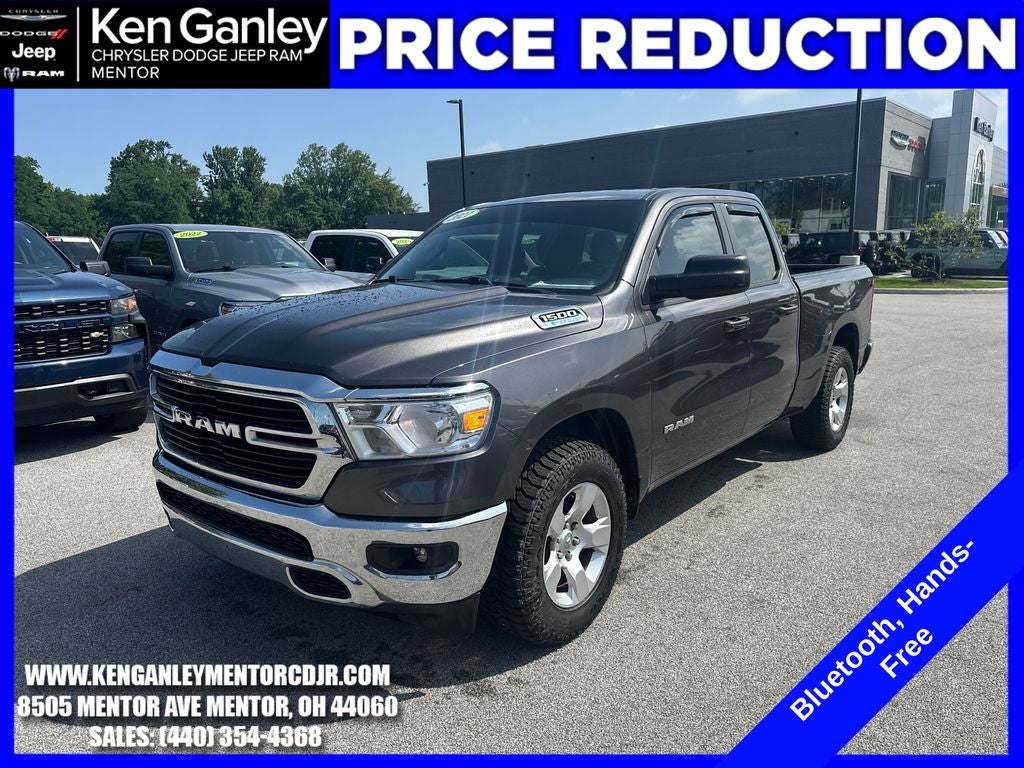 2021 RAM 1500 Big Horn Quad Cab 4x4 6'4' Box