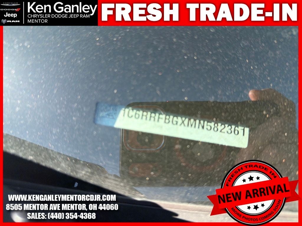 2021 RAM 1500 Big Horn Quad Cab 4x4 6'4' Box