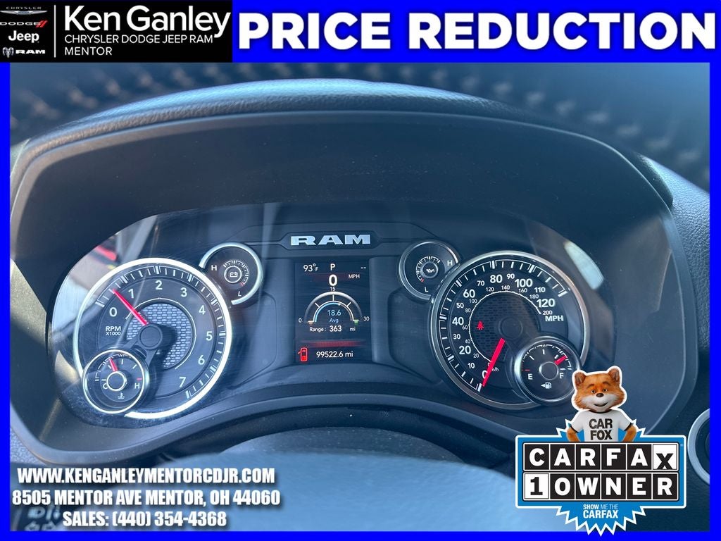 2023 RAM 1500 Big Horn Crew Cab 4x4 5'7' Box