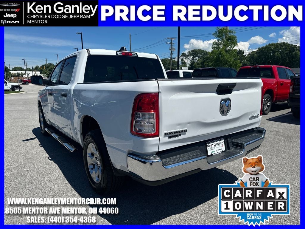 2023 RAM 1500 Big Horn Crew Cab 4x4 5'7' Box