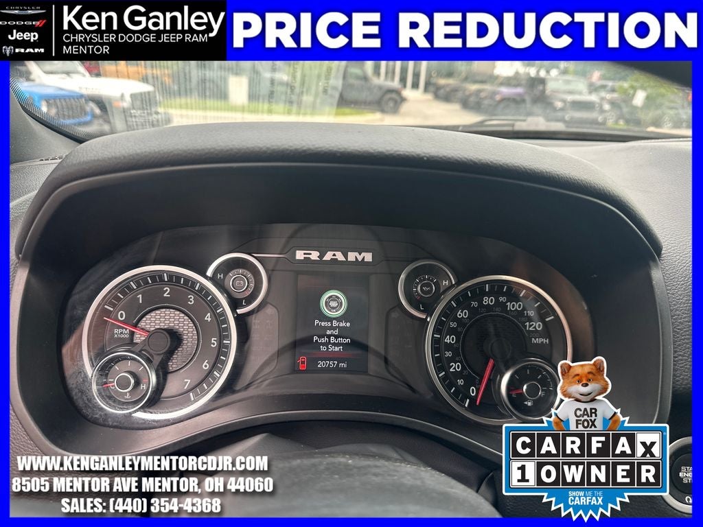 2023 RAM 1500 Big Horn Crew Cab 4x4 5'7' Box