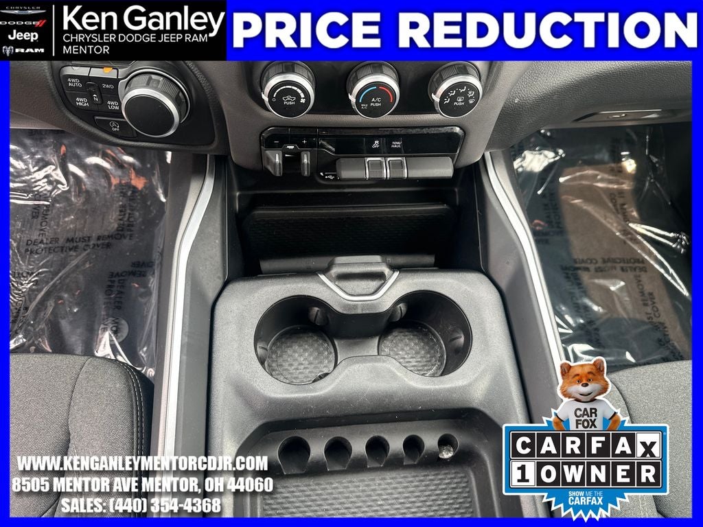 2023 RAM 1500 Big Horn Crew Cab 4x4 5'7' Box