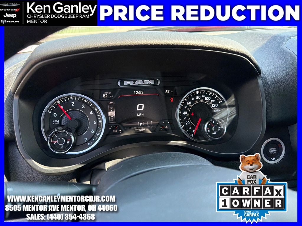 2025 RAM 1500 Big Horn Crew Cab 4x4 5'7' Box