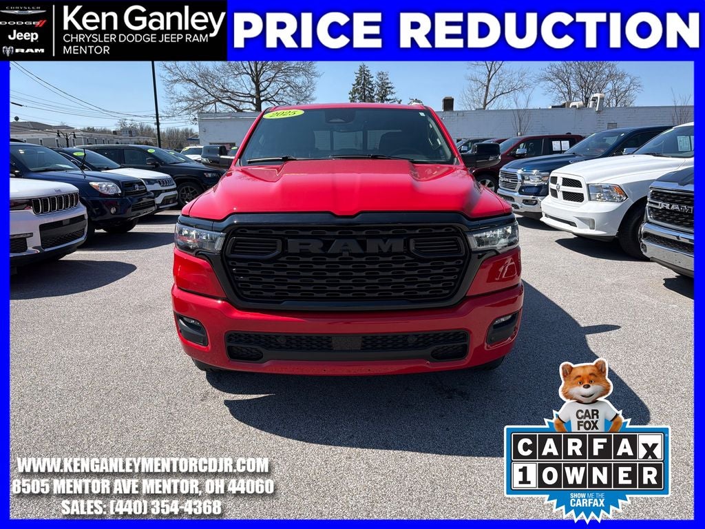 2025 RAM 1500 Big Horn Crew Cab 4x4 5'7' Box