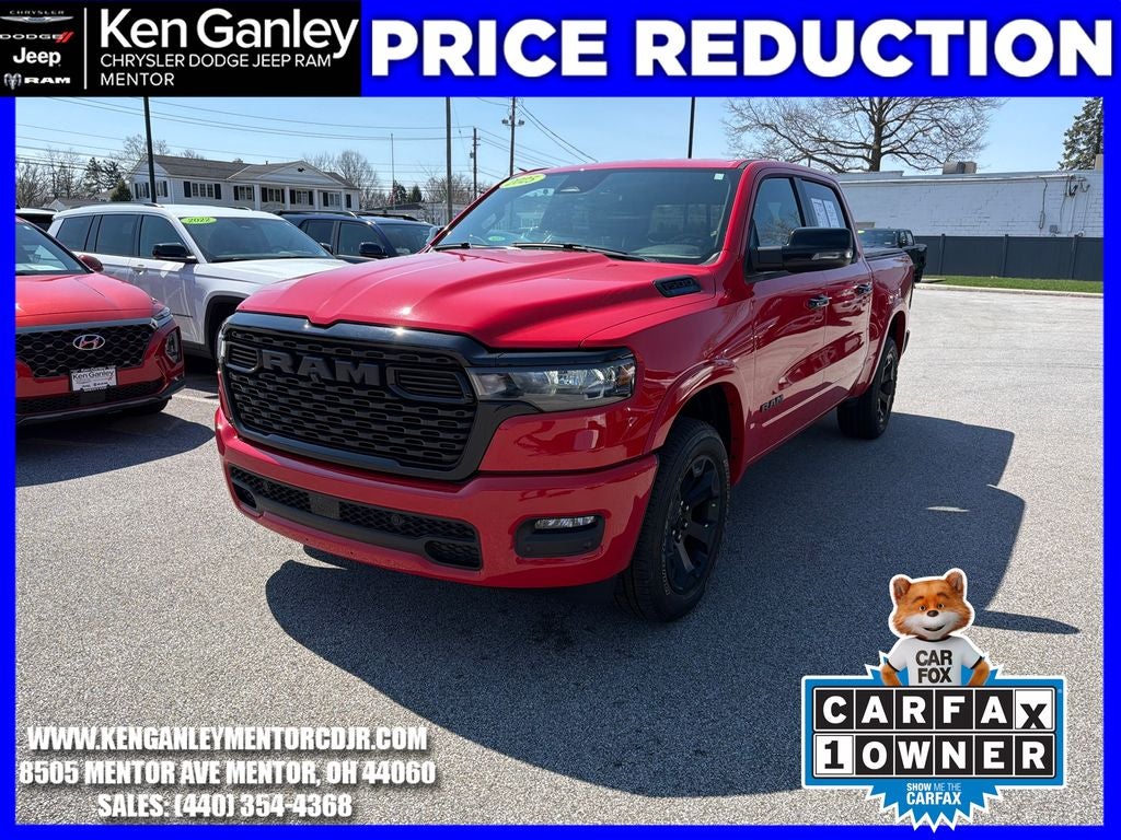 2025 RAM 1500 Big Horn Crew Cab 4x4 5'7' Box