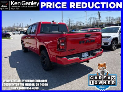 2025 RAM 1500 Big Horn Crew Cab 4x4 5'7' Box