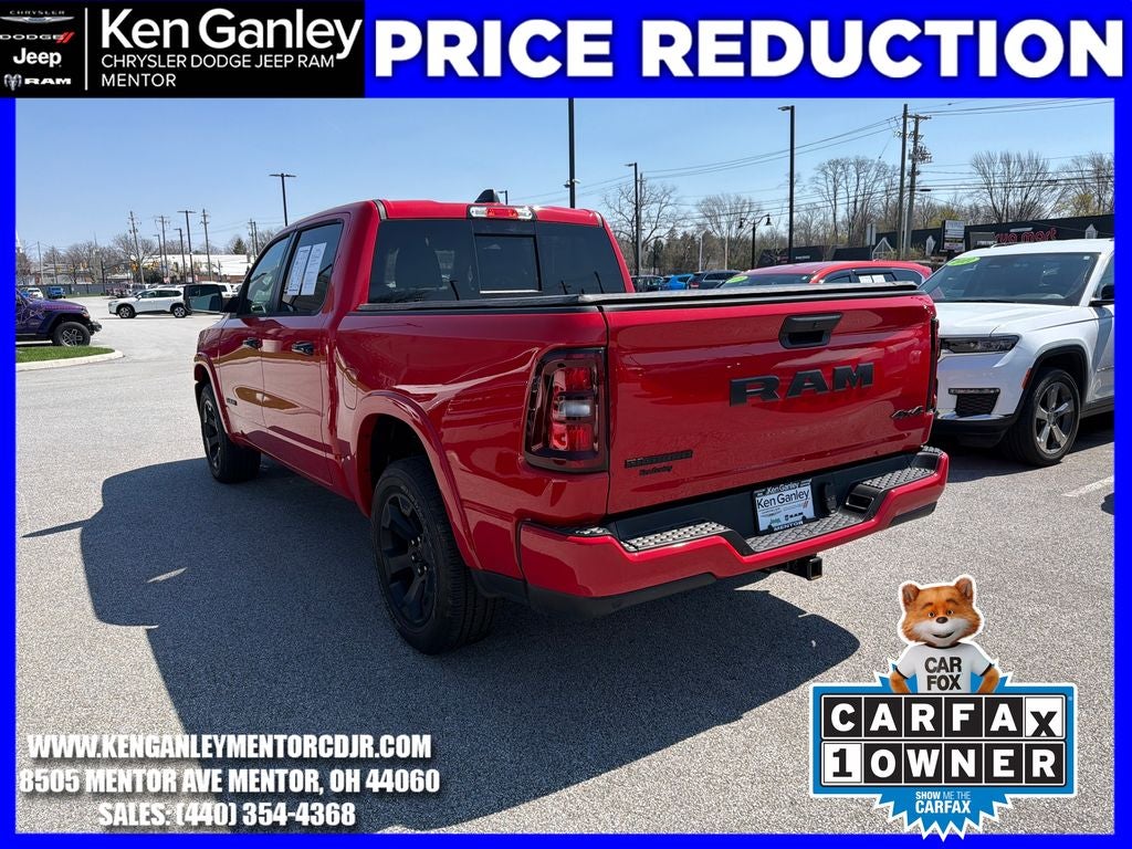 2025 RAM 1500 Big Horn Crew Cab 4x4 5'7' Box