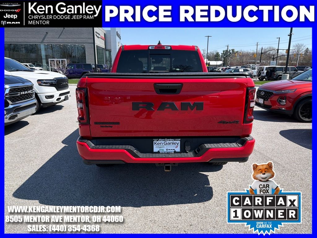 2025 RAM 1500 Big Horn Crew Cab 4x4 5'7' Box