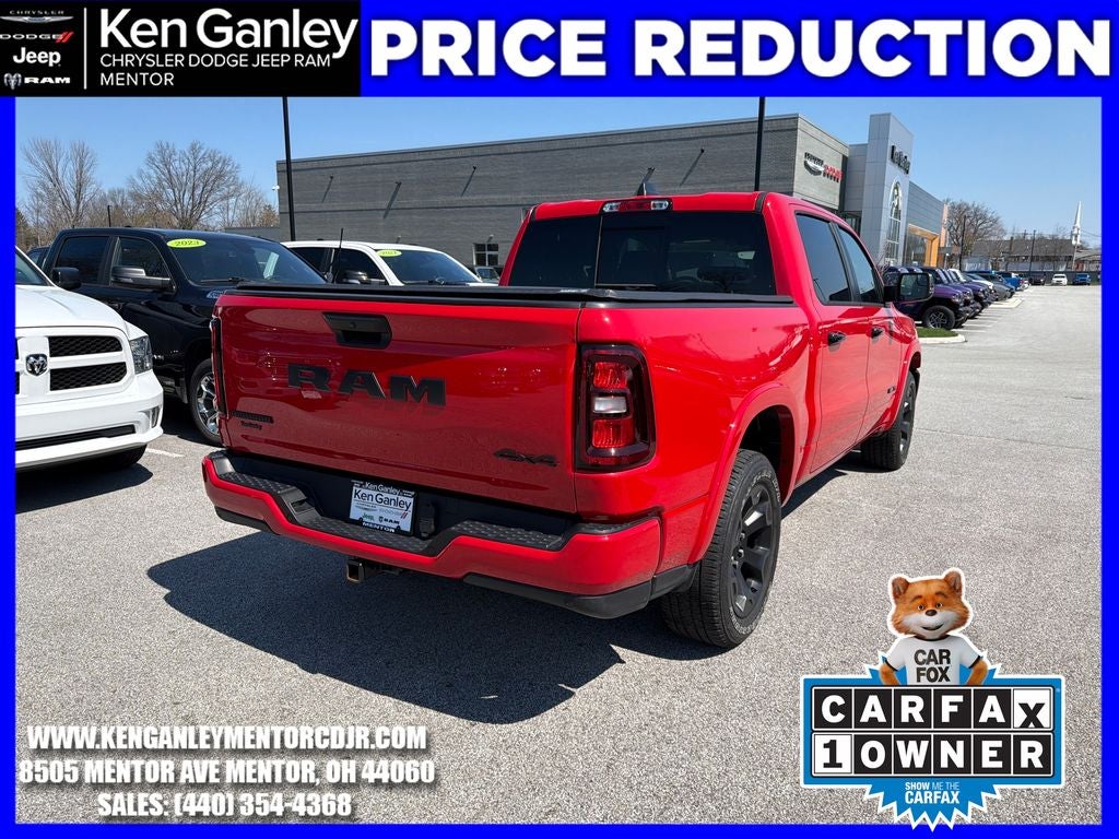 2025 RAM 1500 Big Horn Crew Cab 4x4 5'7' Box