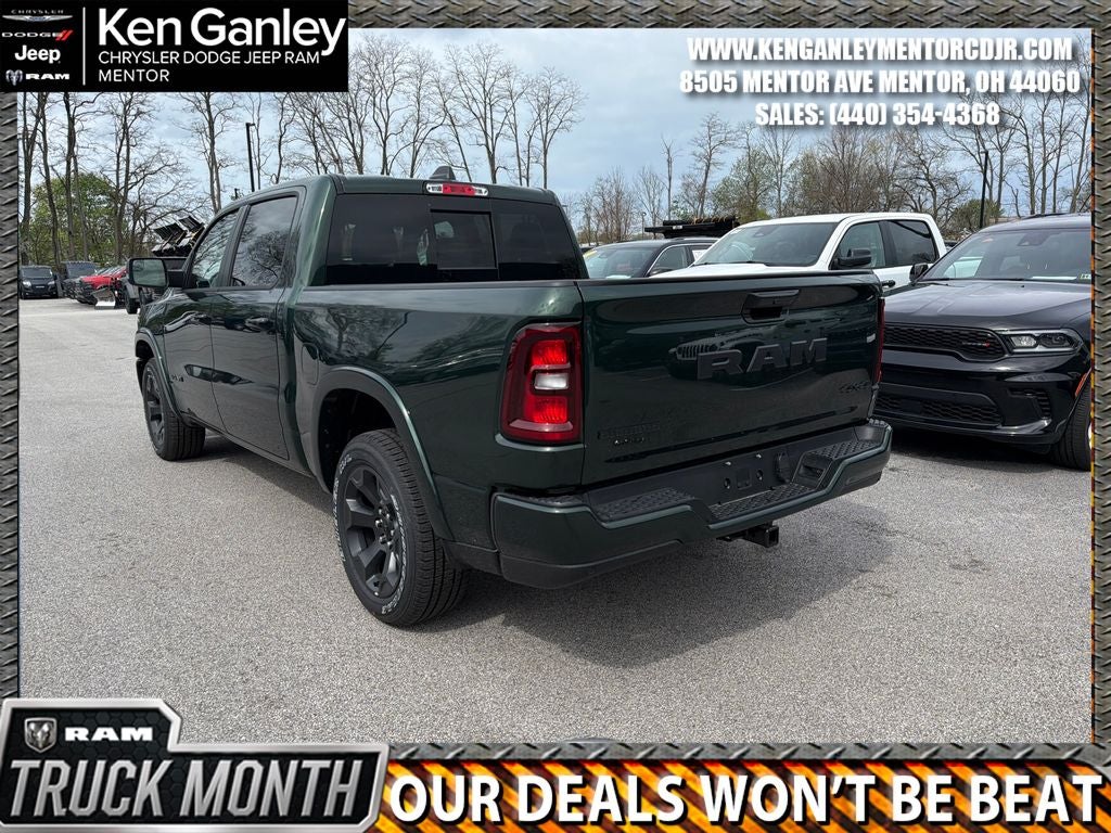 2026 RAM Ram 1500 RAM 1500 BIG HORN CREW CAB 4X4 5'7' BOX