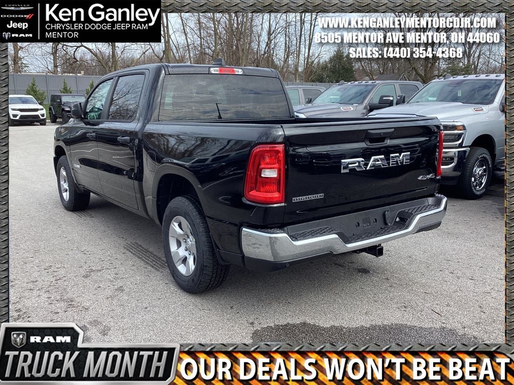 2026 RAM Ram 1500 RAM 1500 BIG HORN CREW CAB 4X4 5'7' BOX