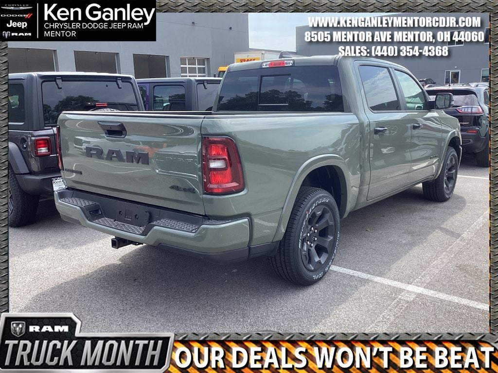 2026 RAM Ram 1500 RAM 1500 BIG HORN CREW CAB 4X4 5'7' BOX