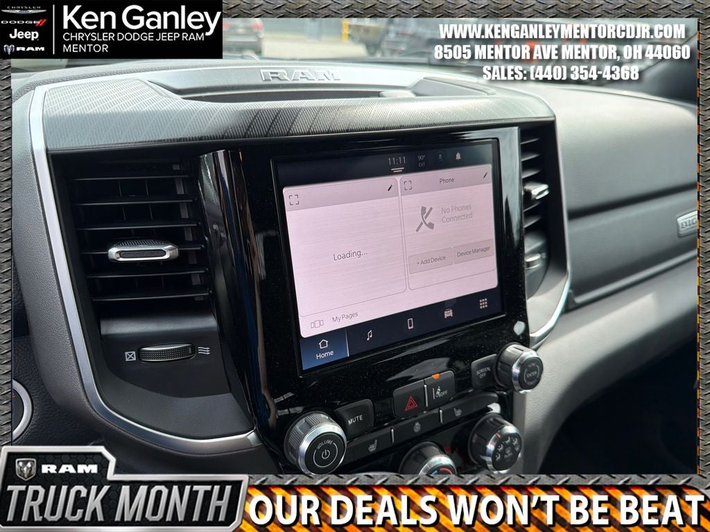 2026 RAM Ram 1500 RAM 1500 BIG HORN CREW CAB 4X4 5'7' BOX