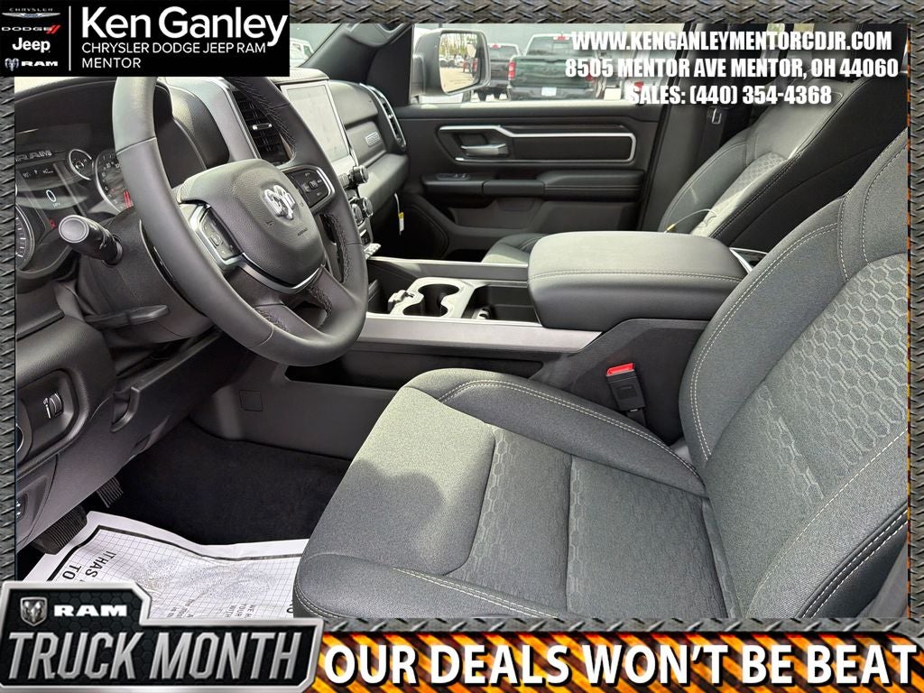 2026 RAM Ram 1500 RAM 1500 BIG HORN CREW CAB 4X4 5'7' BOX