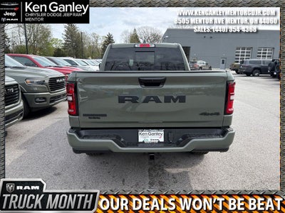 2026 RAM Ram 1500 RAM 1500 BIG HORN CREW CAB 4X4 5'7' BOX