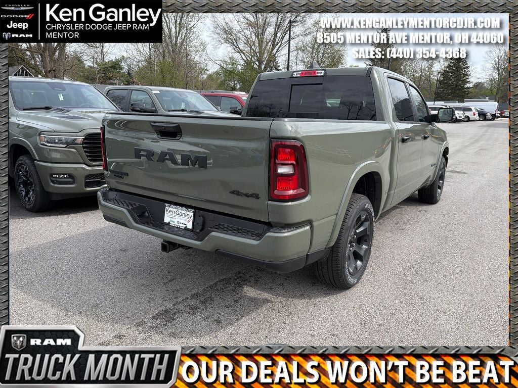 2026 RAM Ram 1500 RAM 1500 BIG HORN CREW CAB 4X4 5'7' BOX