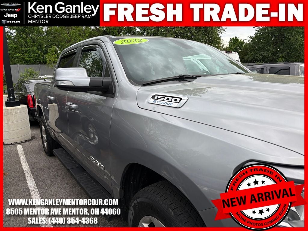 2022 RAM 1500 Big Horn Crew Cab 4x4 5'7' Box