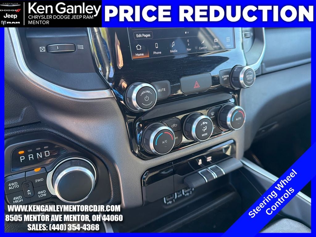 2022 RAM 1500 Big Horn Crew Cab 4x4 5'7' Box