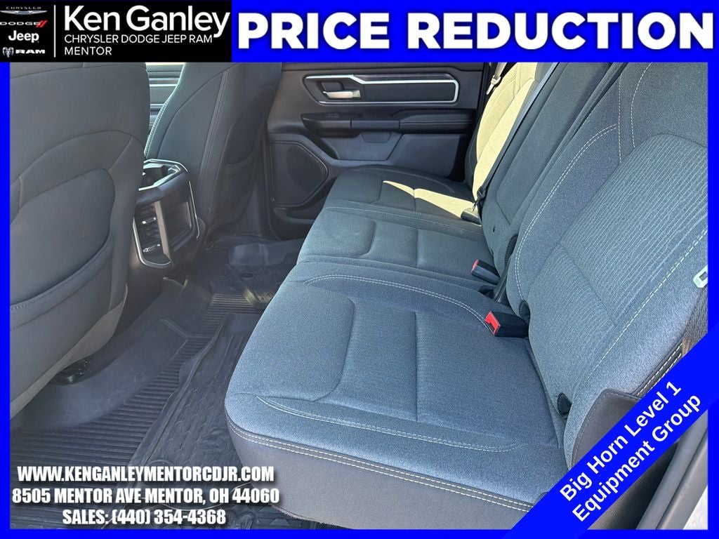 2022 RAM 1500 Big Horn Crew Cab 4x4 5'7' Box