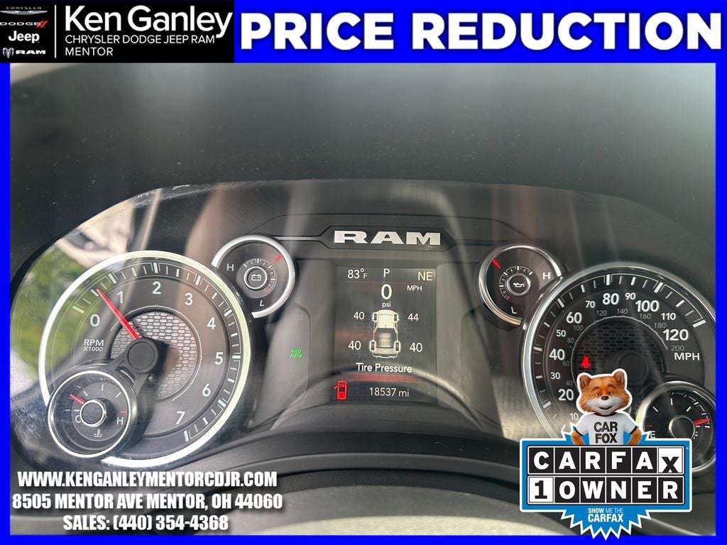 2025 RAM 1500 Big Horn Crew Cab 4x4 5'7' Box