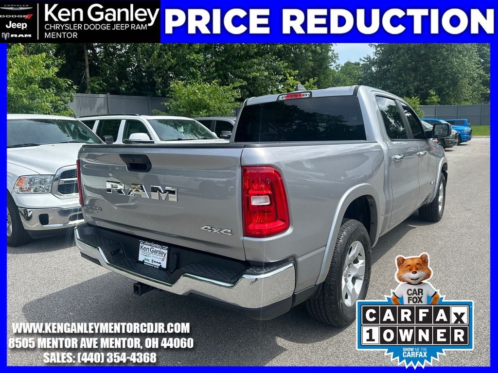 2025 RAM 1500 Big Horn Crew Cab 4x4 5'7' Box