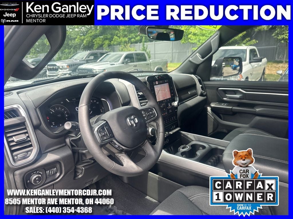 2025 RAM 1500 Big Horn Crew Cab 4x4 5'7' Box
