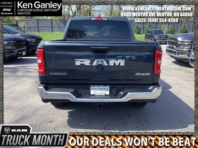 2026 RAM Ram 1500 RAM 1500 BIG HORN CREW CAB 4X4 5'7' BOX