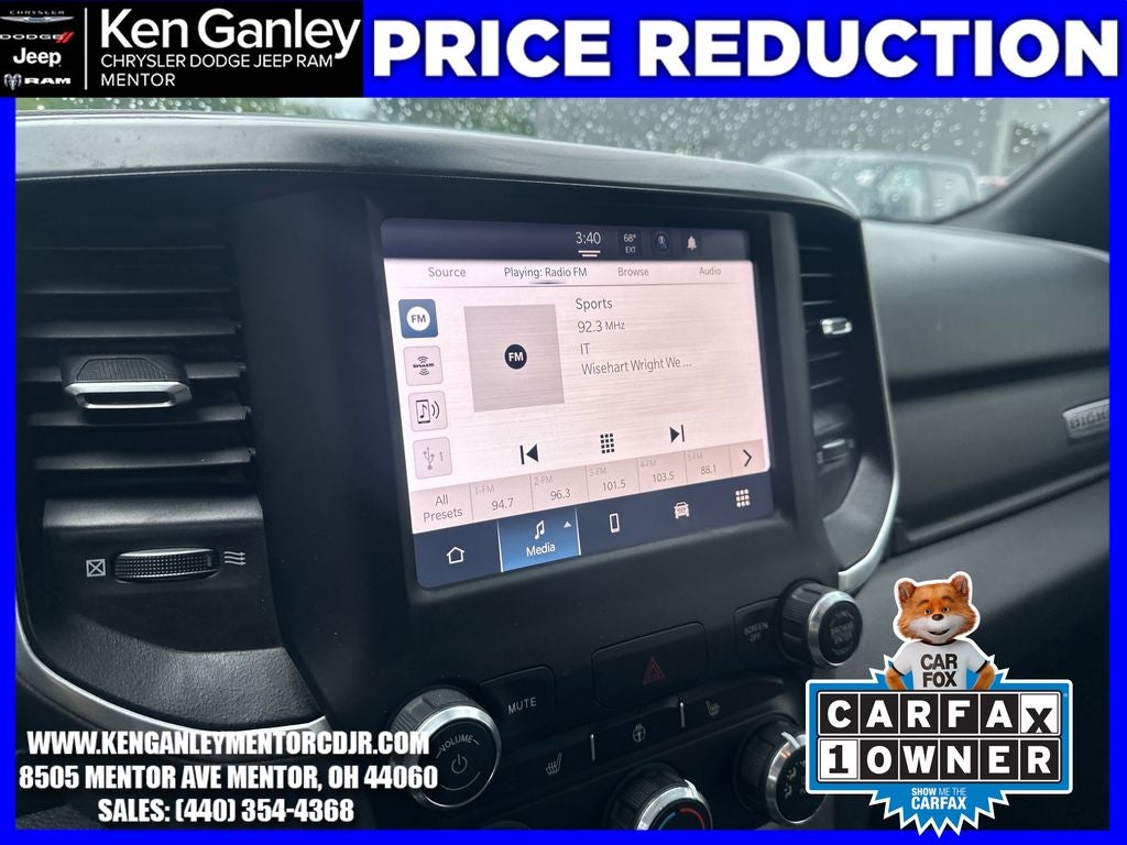 2023 RAM Ram 1500 Big Horn Crew Cab 4x4 5'7' Box