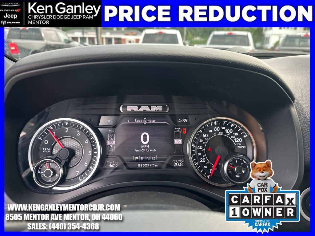 2023 RAM Ram 1500 Big Horn Crew Cab 4x4 5'7' Box