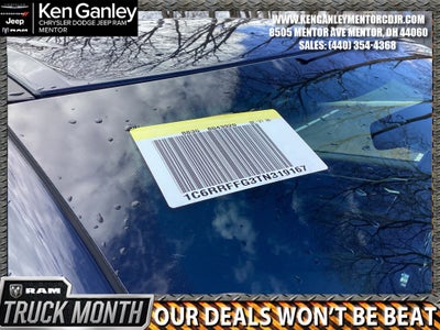 2026 RAM Ram 1500 RAM 1500 BIG HORN CREW CAB 4X4 5'7' BOX