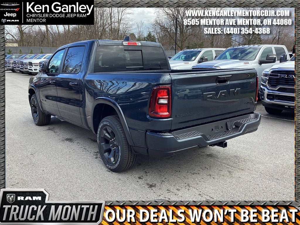 2026 RAM Ram 1500 RAM 1500 BIG HORN CREW CAB 4X4 5'7' BOX