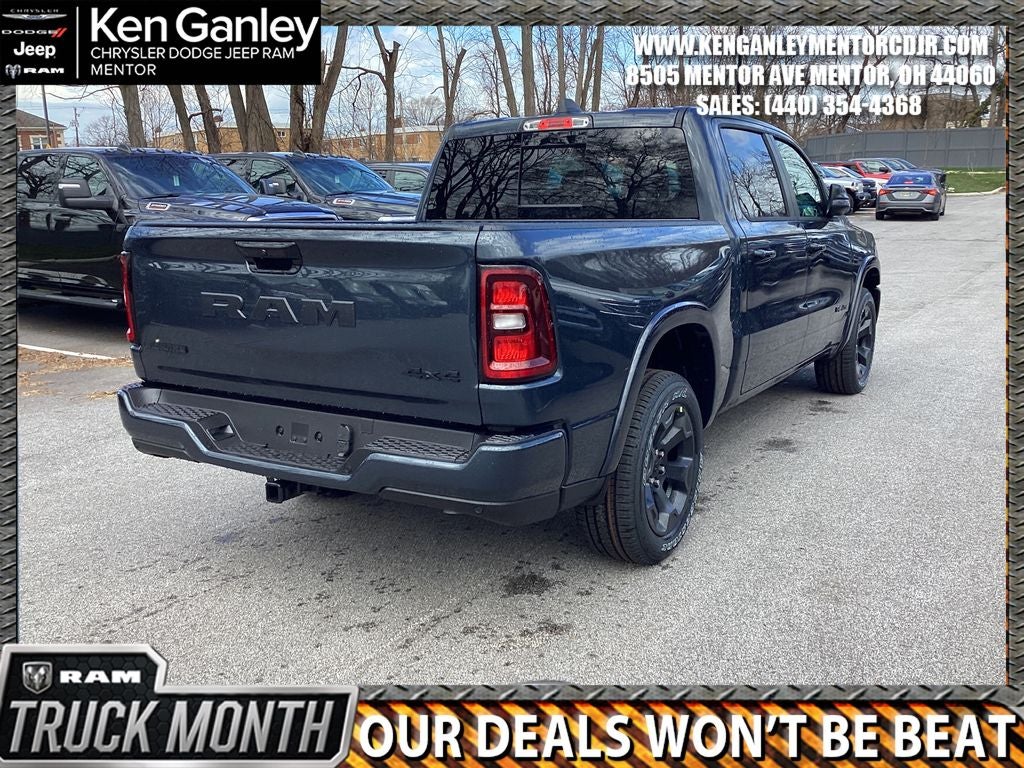 2026 RAM Ram 1500 RAM 1500 BIG HORN CREW CAB 4X4 5'7' BOX