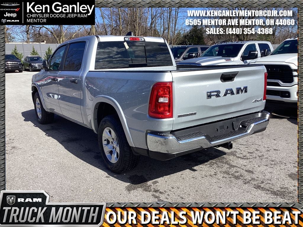 2026 RAM Ram 1500 RAM 1500 BIG HORN CREW CAB 4X4 5'7' BOX