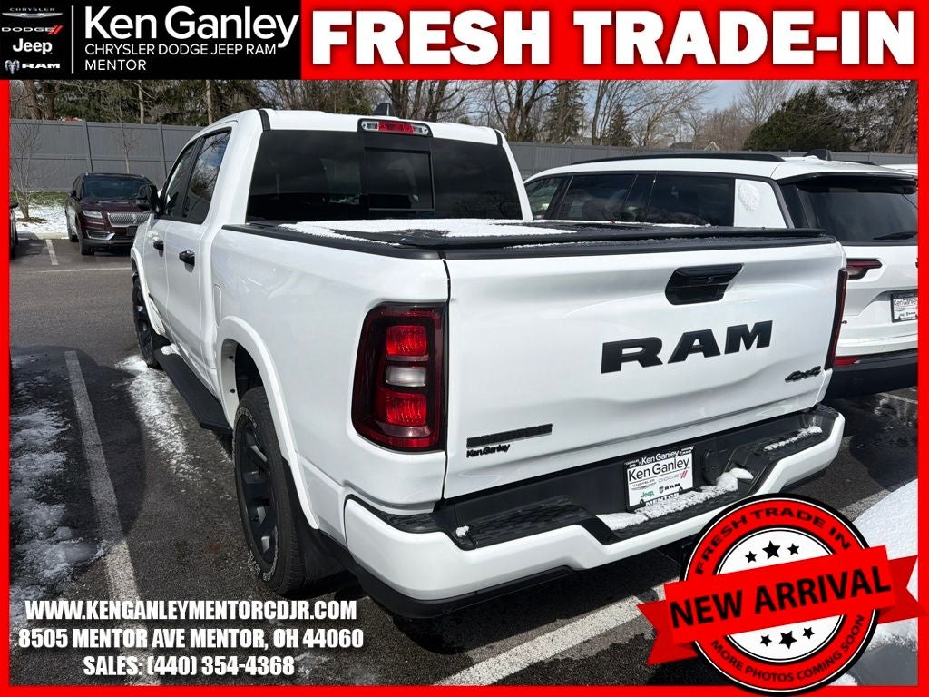2025 RAM 1500 Big Horn Crew Cab 4x4 5'7' Box