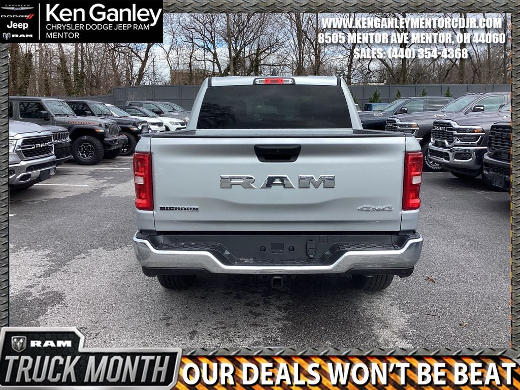 2026 RAM Ram 1500 RAM 1500 BIG HORN CREW CAB 4X4 5'7' BOX