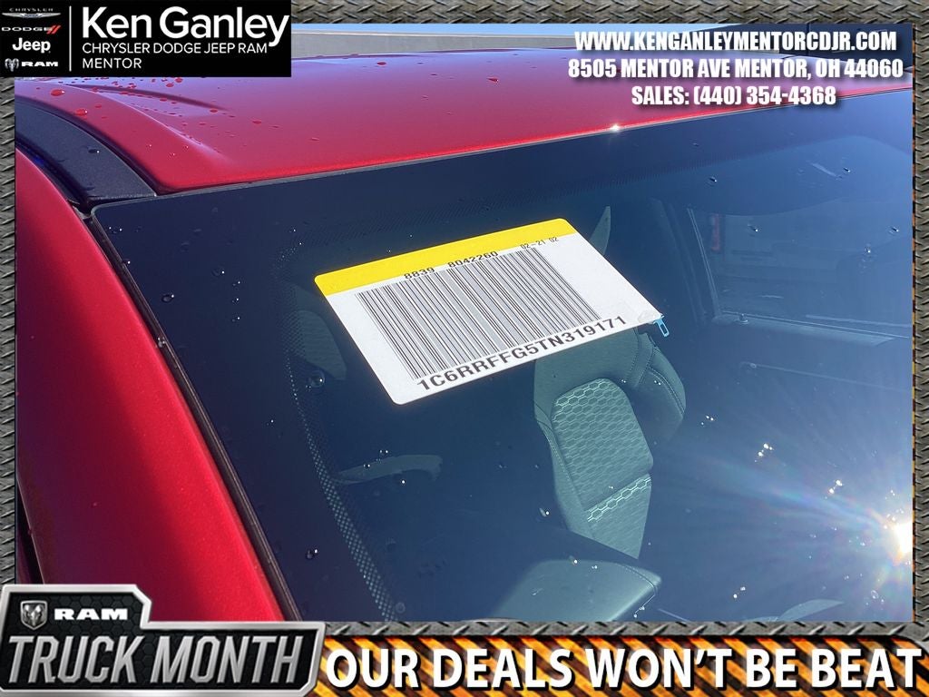 2026 RAM Ram 1500 RAM 1500 BIG HORN CREW CAB 4X4 5'7' BOX