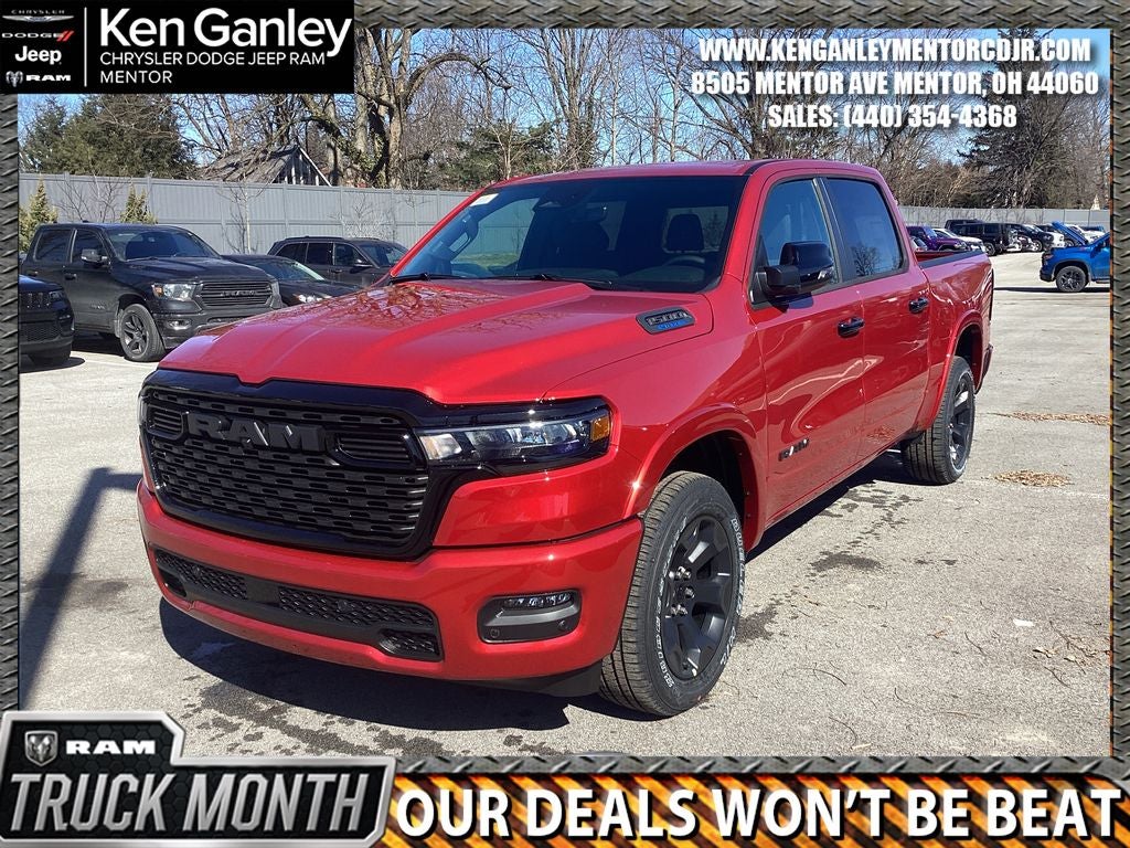 2026 RAM Ram 1500 RAM 1500 BIG HORN CREW CAB 4X4 5'7' BOX