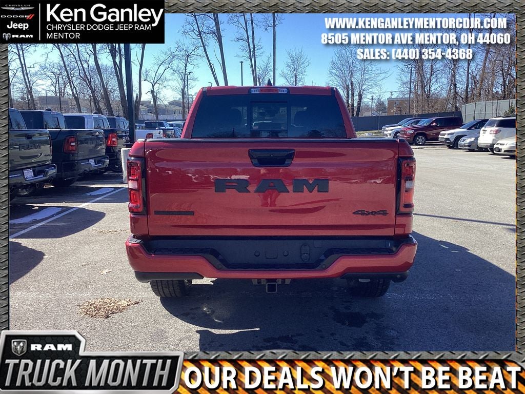 2026 RAM Ram 1500 RAM 1500 BIG HORN CREW CAB 4X4 5'7' BOX