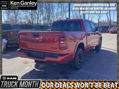 2026 RAM Ram 1500 RAM 1500 BIG HORN CREW CAB 4X4 5'7' BOX