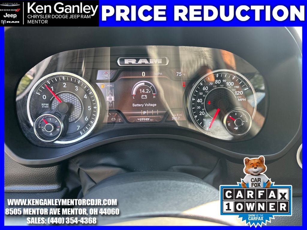 2025 RAM Ram 1500 Big Horn Crew Cab 4x4 5'7' Box