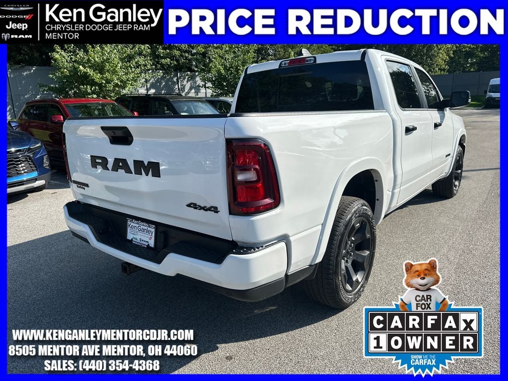 2025 RAM Ram 1500 Big Horn Crew Cab 4x4 5'7' Box