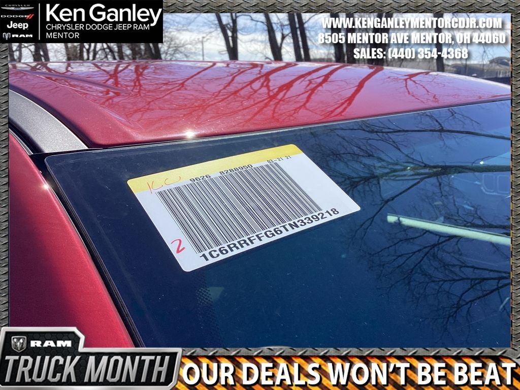 2026 RAM Ram 1500 RAM 1500 BIG HORN CREW CAB 4X4 5'7' BOX