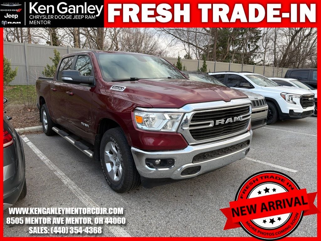 2021 RAM 1500 Big Horn Crew Cab 4x4 5'7' Box