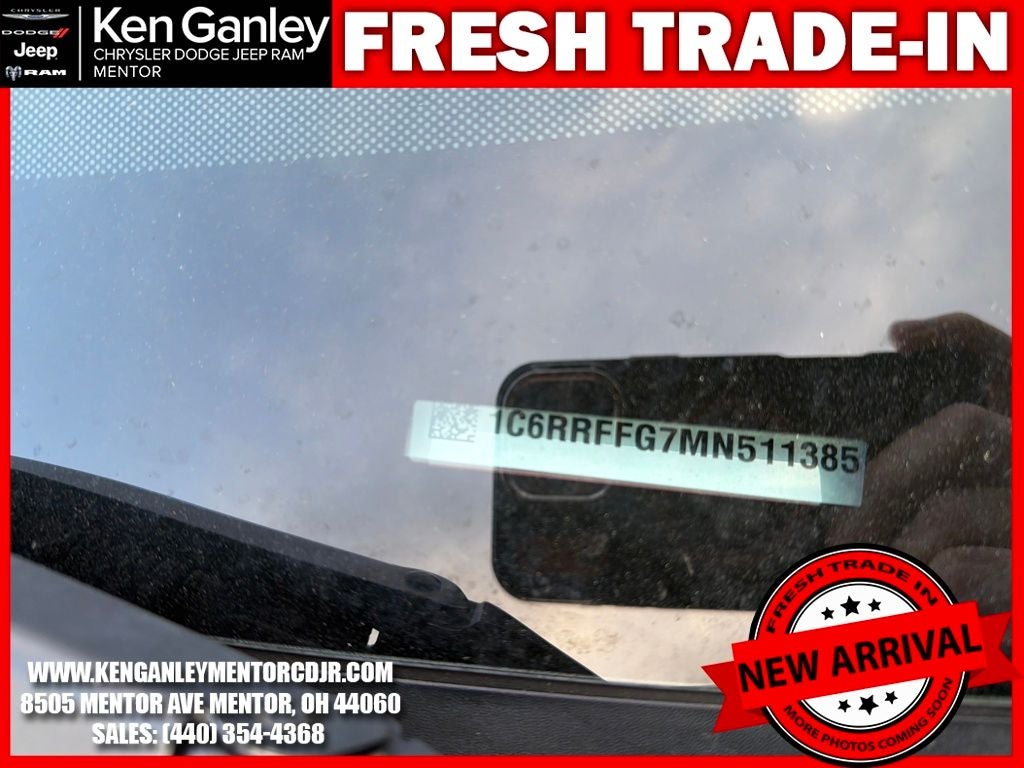 2021 RAM 1500 Big Horn Crew Cab 4x4 5'7' Box