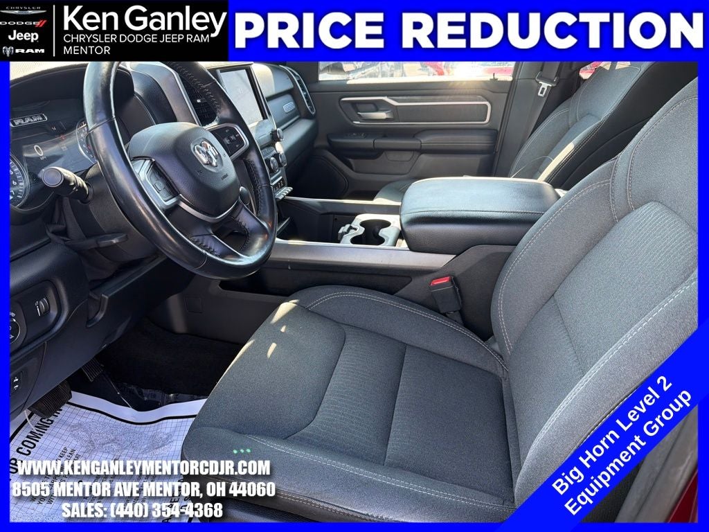2021 RAM 1500 Big Horn Crew Cab 4x4 5'7' Box