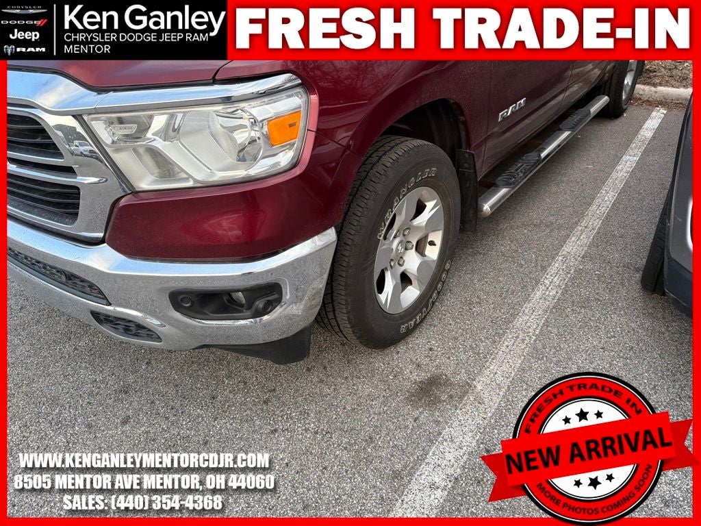 2021 RAM 1500 Big Horn Crew Cab 4x4 5'7' Box