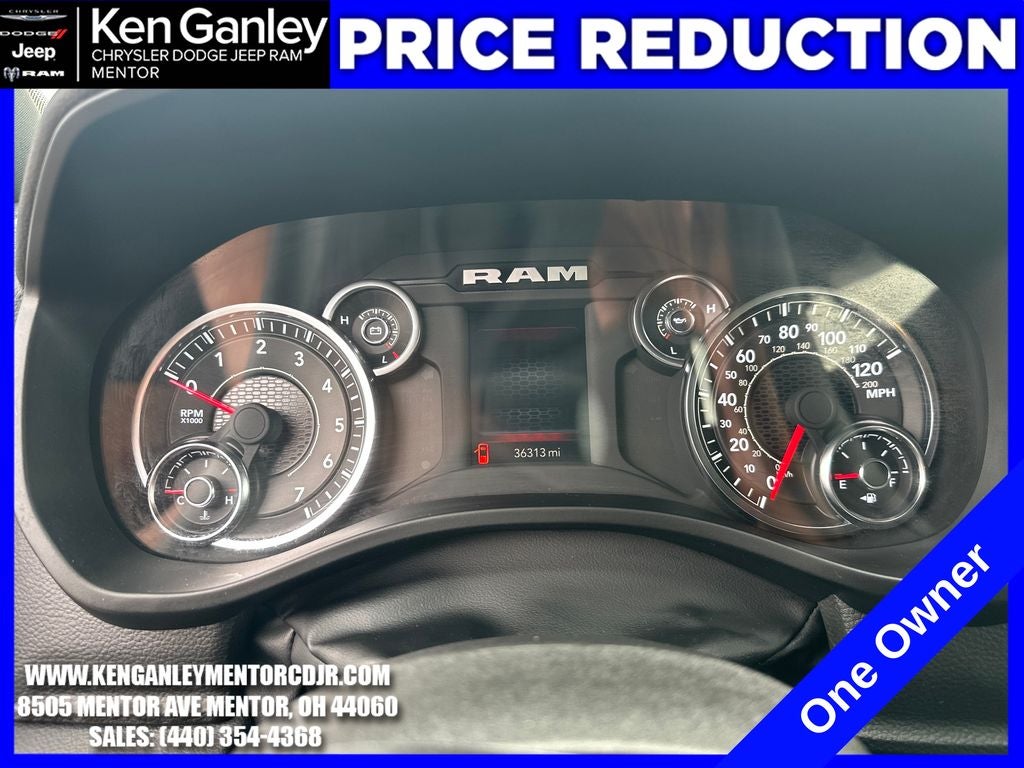 2025 RAM 1500 Big Horn Crew Cab 4x4 5'7' Box