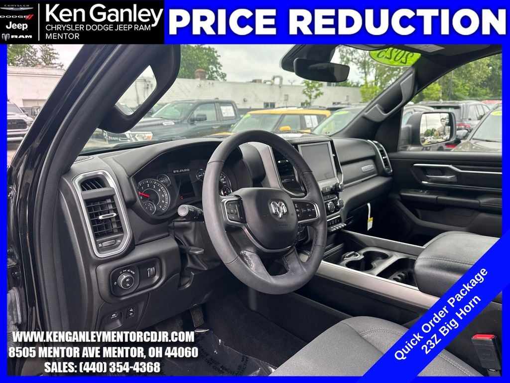 2025 RAM 1500 Big Horn Crew Cab 4x4 5'7' Box