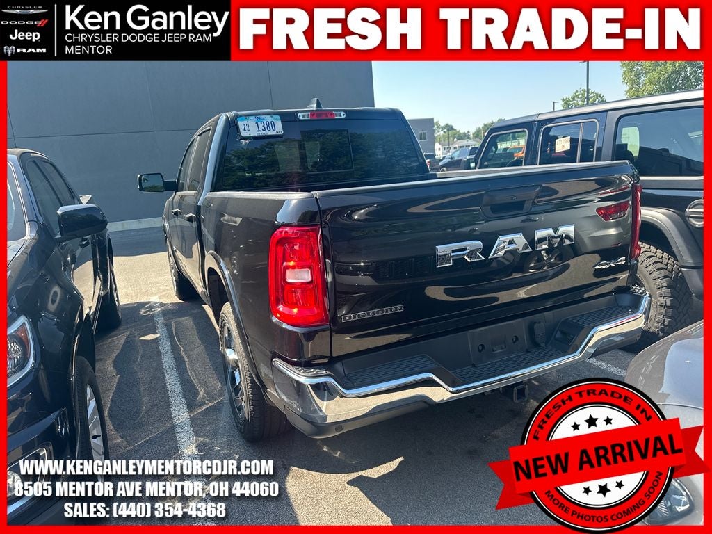 2025 RAM 1500 Big Horn Crew Cab 4x4 5'7' Box