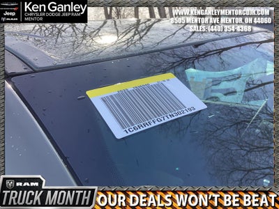 2026 RAM Ram 1500 RAM 1500 BIG HORN CREW CAB 4X4 5'7' BOX